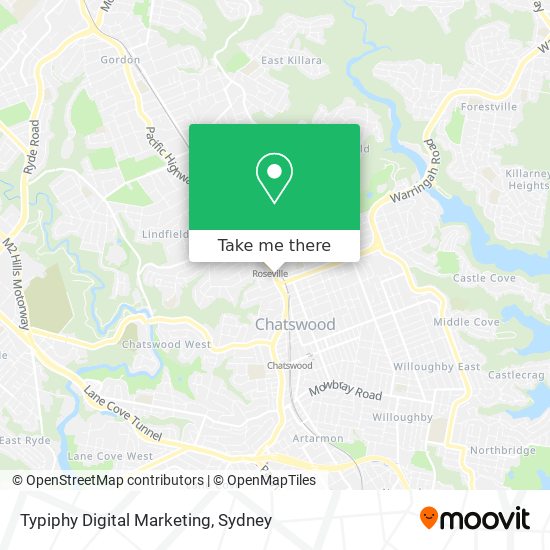 Typiphy Digital Marketing map