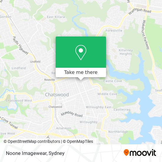 Noone Imagewear map