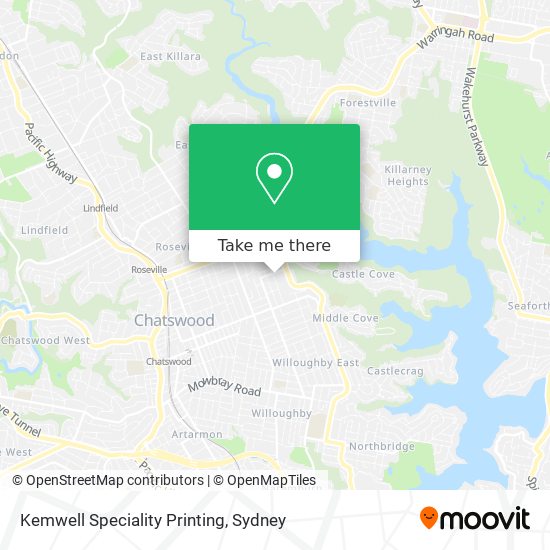 Kemwell Speciality Printing map