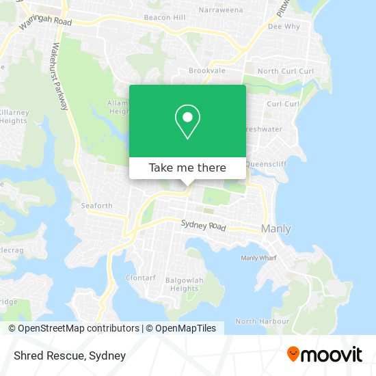Mapa Shred Rescue