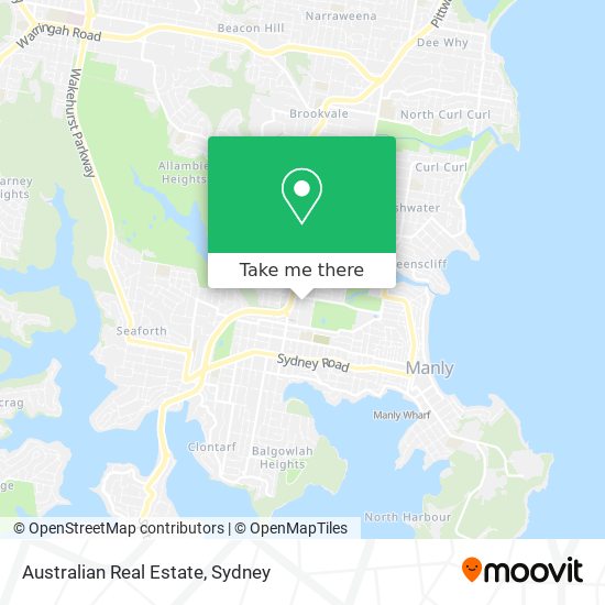 Australian Real Estate map