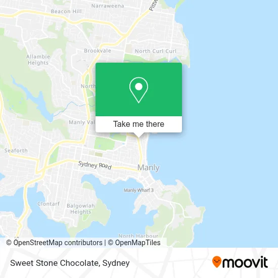 Mapa Sweet Stone Chocolate