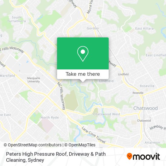 Mapa Peters High Pressure Roof, Driveway & Path Cleaning