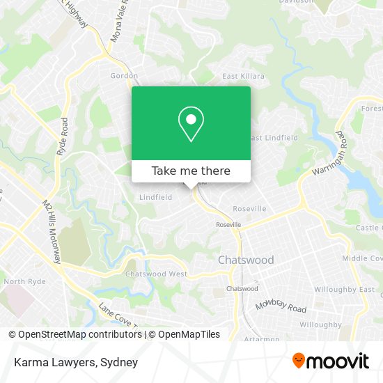 Karma Lawyers map