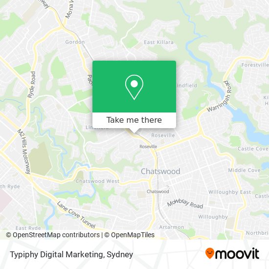 Mapa Typiphy Digital Marketing