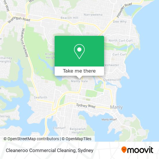 Cleaneroo Commercial Cleaning map