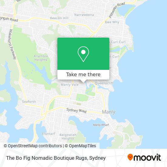Mapa The Bo Fig Nomadic Boutique Rugs