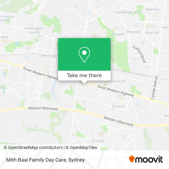 Mith Baai Family Day Care map