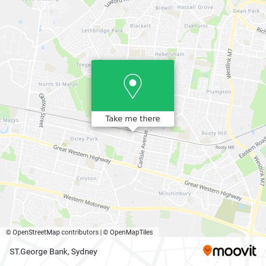 ST.George Bank map