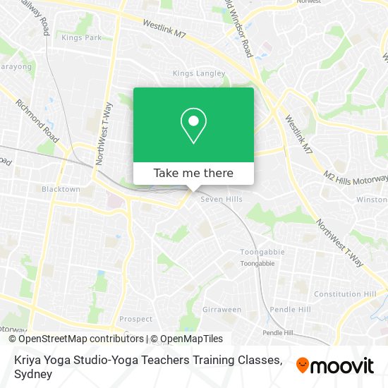 Kriya Yoga Studio-Yoga Teachers Training Classes map