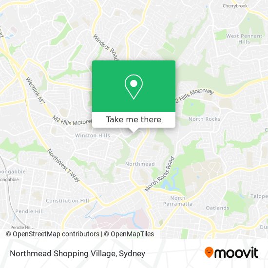 Northmead Shopping Village map
