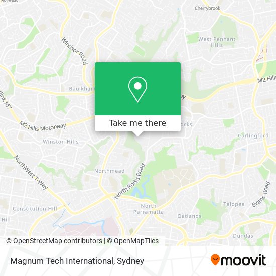 Magnum Tech International map