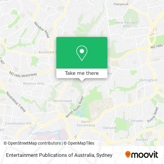 Entertainment Publications of Australia map