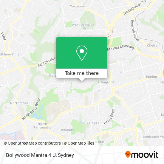 Bollywood Mantra 4 U map