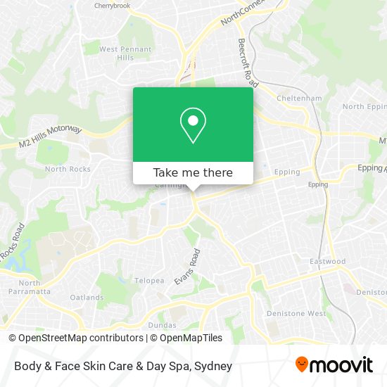 Body & Face Skin Care & Day Spa map