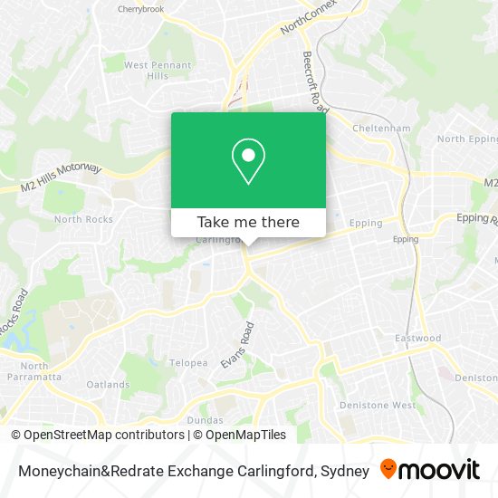 Moneychain&Redrate Exchange Carlingford map