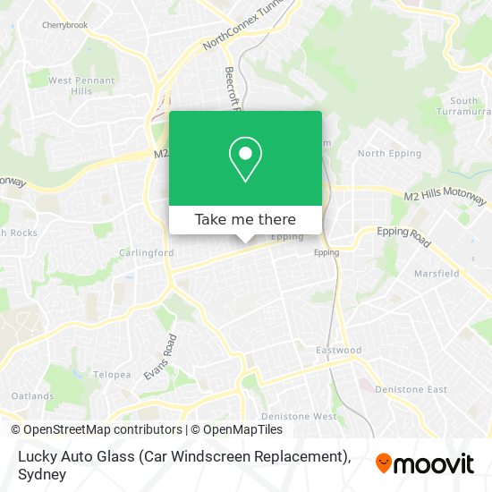 Lucky Auto Glass (Car Windscreen Replacement) map