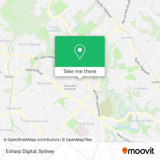 Esharp Digital map