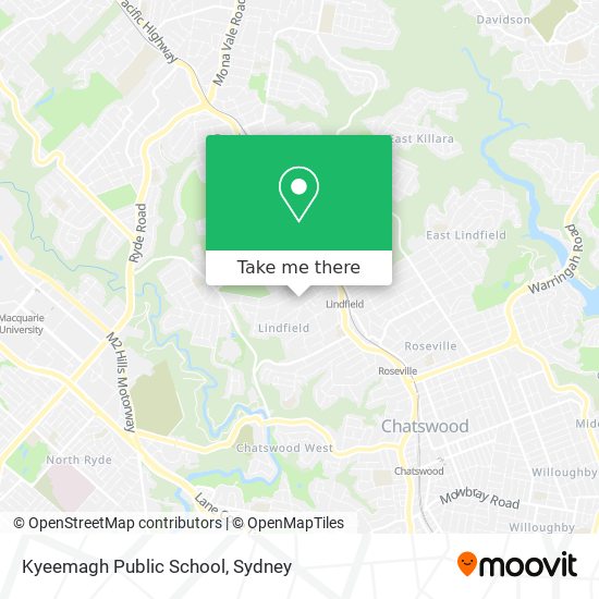 Kyeemagh Public School map