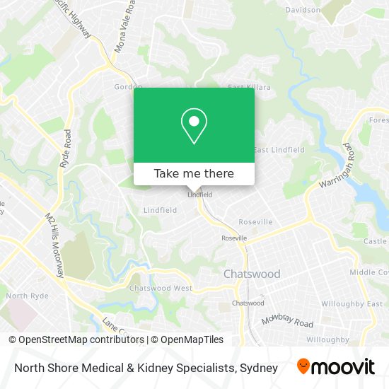 Mapa North Shore Medical & Kidney Specialists