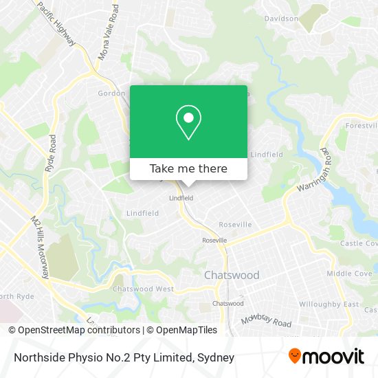 Northside Physio No.2 Pty Limited map