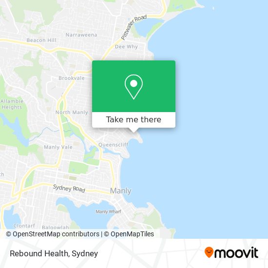 Rebound Health map