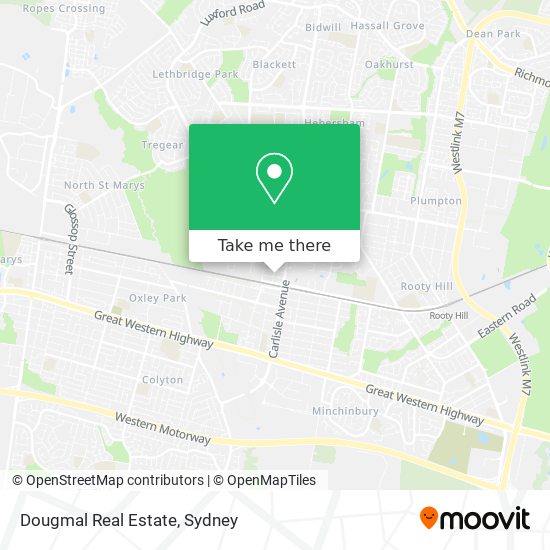 Dougmal Real Estate map