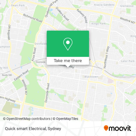 Quick smart Electrical map