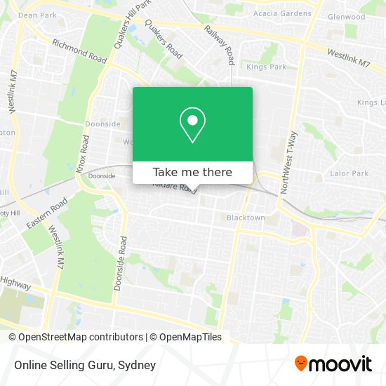 Online Selling Guru map