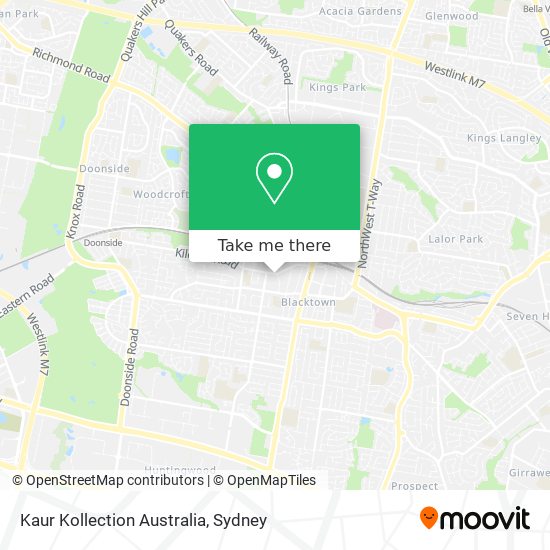 Kaur Kollection Australia map