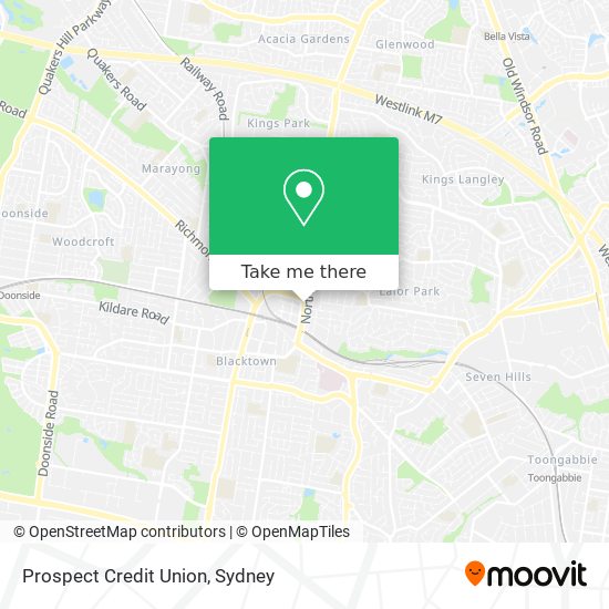 Mapa Prospect Credit Union