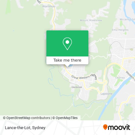 Mapa Lance-the-Lot