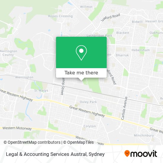 Mapa Legal & Accounting Services Austral