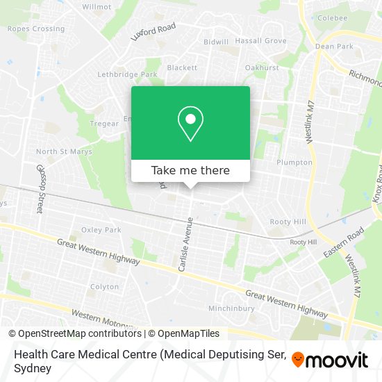 Health Care Medical Centre map