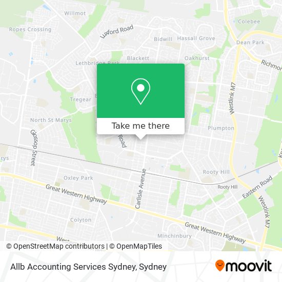 Allb Accounting Services Sydney map