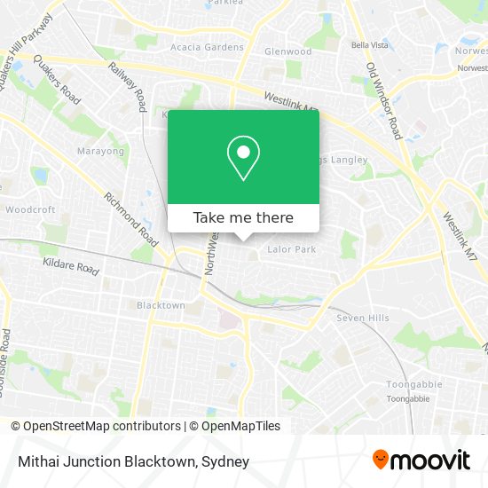 Mithai Junction Blacktown map