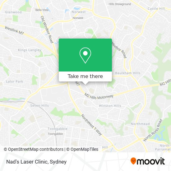 Nad's Laser Clinic map