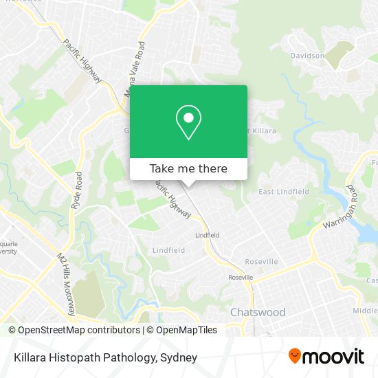 Mapa Killara Histopath Pathology