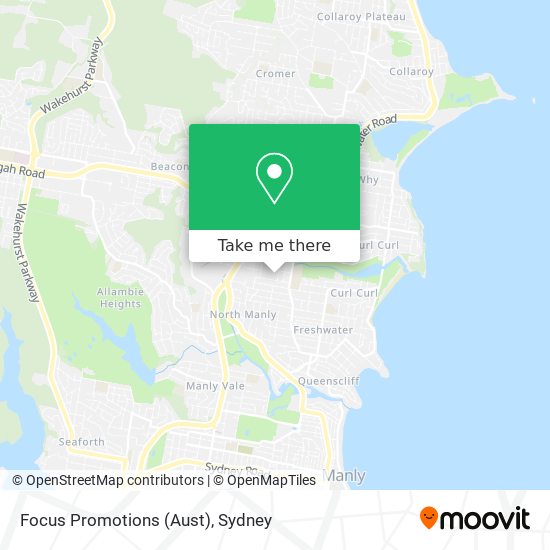 Mapa Focus Promotions (Aust)