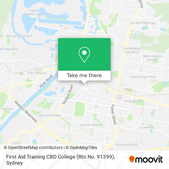 First Aid Training CBD College (Rto No. 91399) map