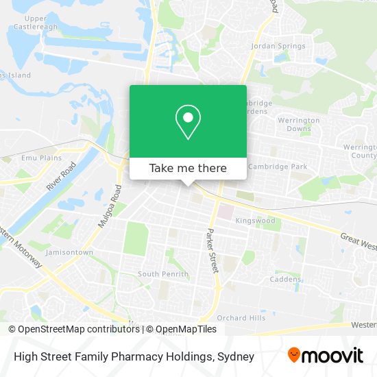High Street Family Pharmacy Holdings map