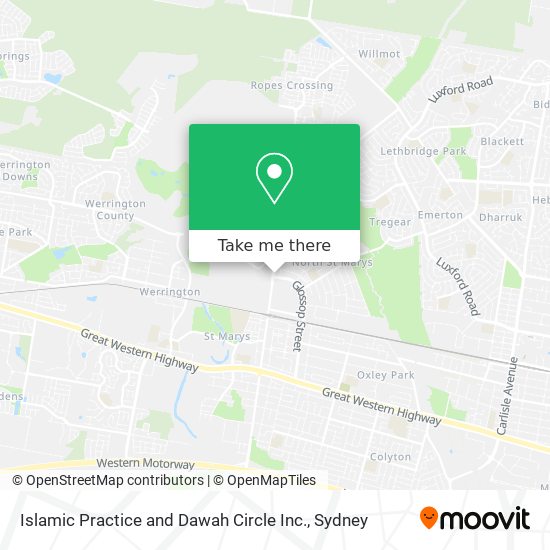 Islamic Practice and Dawah Circle Inc. map