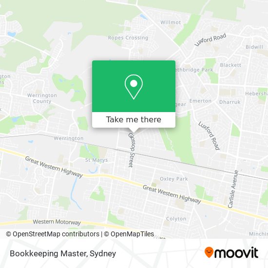 Bookkeeping Master map