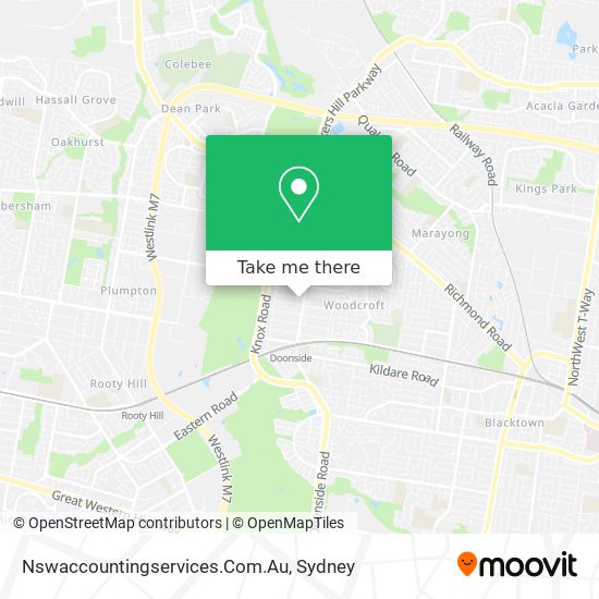 How to get to in Doonside by Bus or Train?