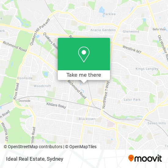 Ideal Real Estate map