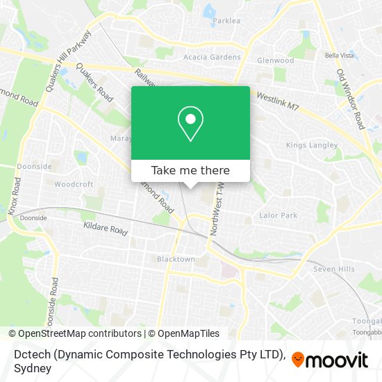 Mapa Dctech (Dynamic Composite Technologies Pty LTD)