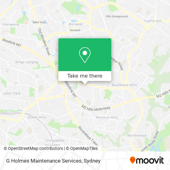 G Holmes Maintenance Services map