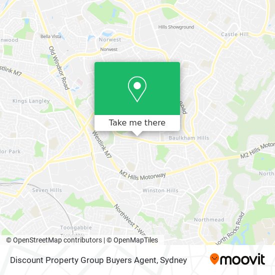 Discount Property Group Buyers Agent map