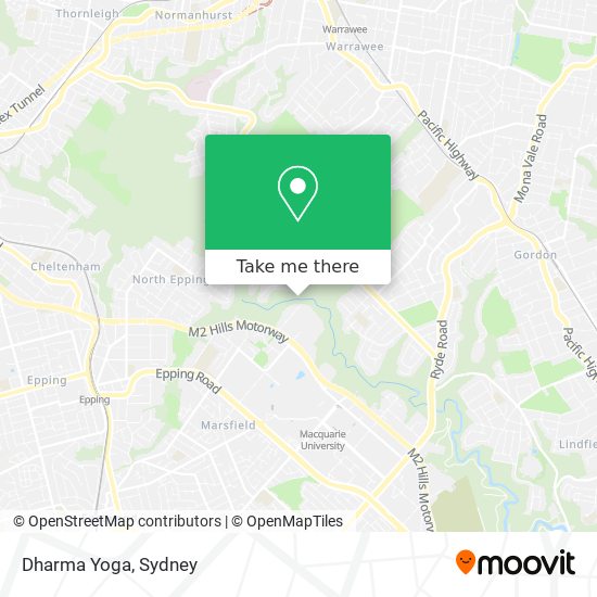 Dharma Yoga map