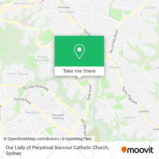 Our Lady of Perpetual Succour Catholic Church map